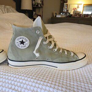 Chuck Taylor All Star Converse High Top Washed Out Green Color Size 12 Men